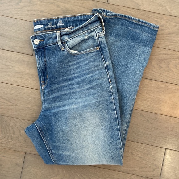 Old Navy High-Waisted Flare Ankle Jeans Size 6 - Picture 5 of 10